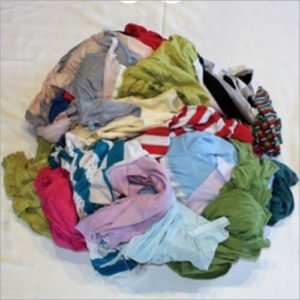 Reclaimed Colored T-shirt Wipers